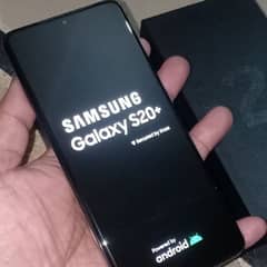 Galaxy s20 plus 5g, duos with box chrgr, only call 03174359182