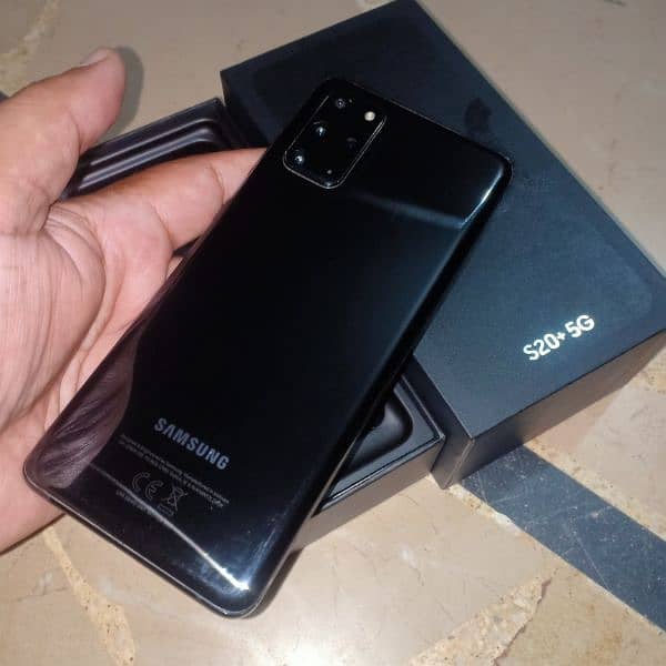 Galaxy s20 plus 5g, duos with box chrgr, only call 03174359182 11