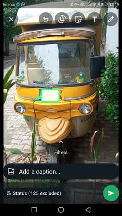 Tezraftar 200 CC loader Rickshaw