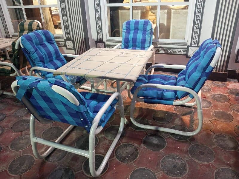 upvc garden chairs/pool chairs/all weather chair lawn sofa 1