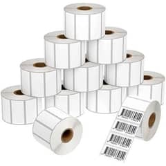 POS Thermal Roll | Barcode Label sticker ,  wax ribbon ,rolls