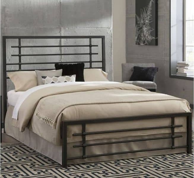 bed, furniture, dressing, iron bed 2