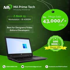 Best Laptop For Professionals | Zbook-15 i5 4th | Dedicated Graphic