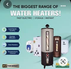 Gayser / Gas gayser/ electric water heater/ electric Plus gas gayser