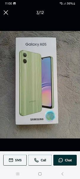 samsung  A05.4. 64. gb only box open not use 2