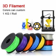 3D Printer PLA,+,Pro /ABS /CA/PETG /Resin /SILK /TPU /ASA /PA Filament