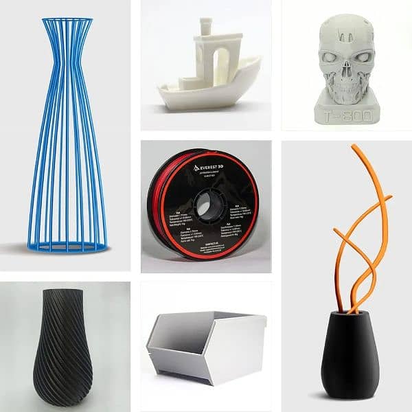 3D Printer PLA,+,Pro /ABS /CA/PETG /Resin /SILK /TPU /ASA /PA Filament 10