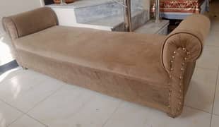 3 seater dewan  with  2 cousions