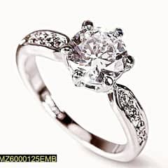 new diamond artificial ring