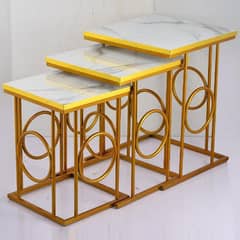 Nesting tables, set of 3.