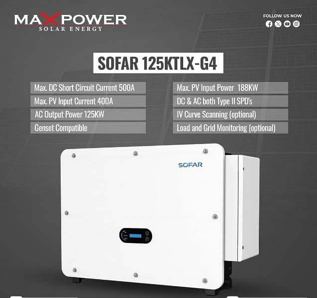 Maxpower Inverters, Hybrid and On Grid 9