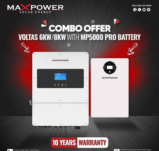 Maxpower Inverters, Hybrid and On Grid 11