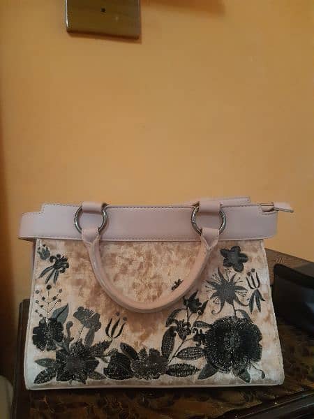 Imported embroidered Valvet bag 2