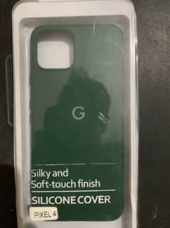 Google Pixel 4 Original Silicon Cover.