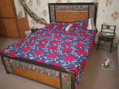 Double bed set with deressing