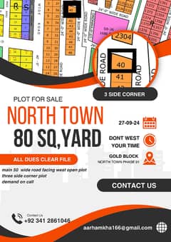 GOLD BLOCK PLOT FOR SALE