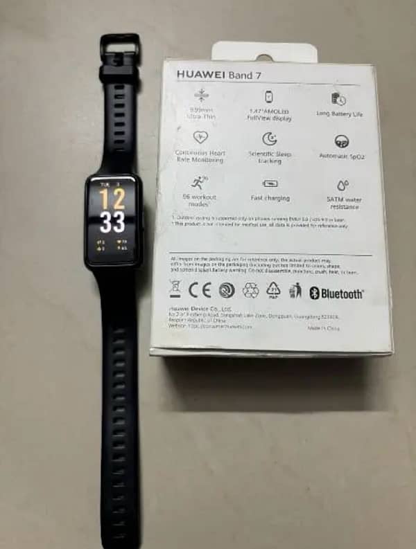 Huawei Band 7 watch full packing waterproof 10/10 1