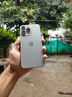 iPhone 15 pro max HK model Natural Titanium