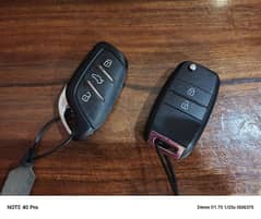 Orignal car remote keys