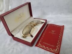 Cartier 59012 Vintage Glasses Frame Paris 140 France made Brand New