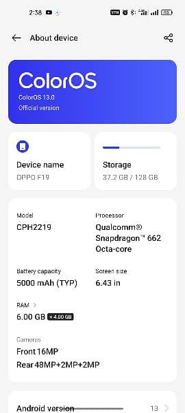 oppo f19 10