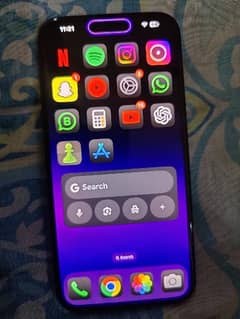 Iphone 15 Pro Max Jv 256Gb Titanium Black 90% Health