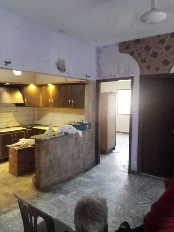 3 Bed DD flat 2nd floor in DHA phase 5 khada market 2