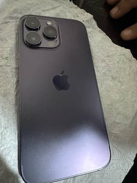 Iphone 14pro max 256gb with box 6