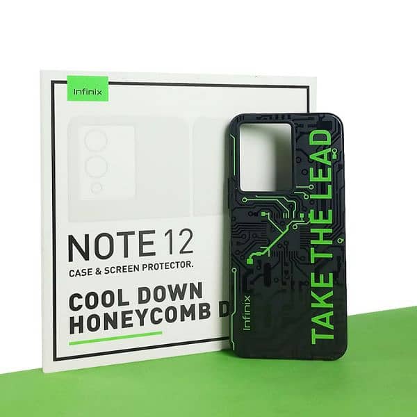 Infinix Note 12 Back Cover And Protector (Box Packed) Available 2