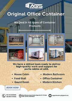 Prefab Porta Cabin|Portable Washroom|kitchen cabinet|office container