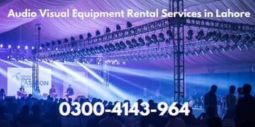 SMD Screen - Sound sytem - Event Lighting - Event Branding Services