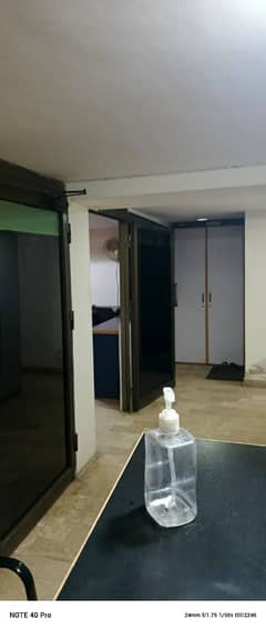 Mezzanine floor semy furnished office use 5 chamber in DHA phase 2 ext