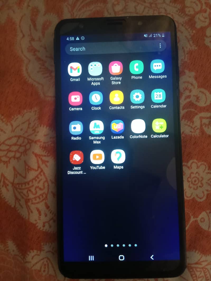 Samsung a7 2018 4gb 128gb condition 10/7 2