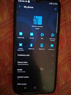 Tecno spark 8C 0