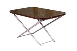 Coffee table || wooden and iron table || foldable table 0