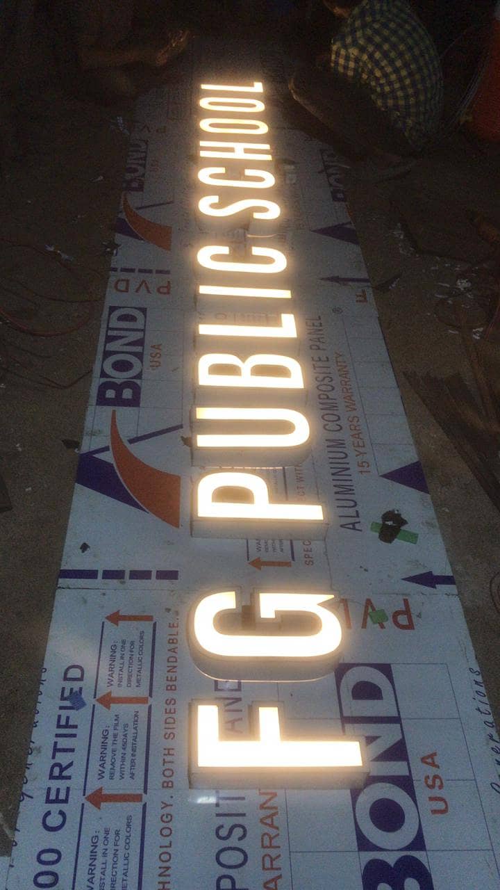 3d Acrylic Signs- 3d Logos & Sign Shop and Sign board Maker 4