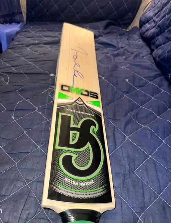 ORIGINAL CA BAT SIGNED BY IMRAN KHAN (VIDEO PROOF AVAILABLE) 5