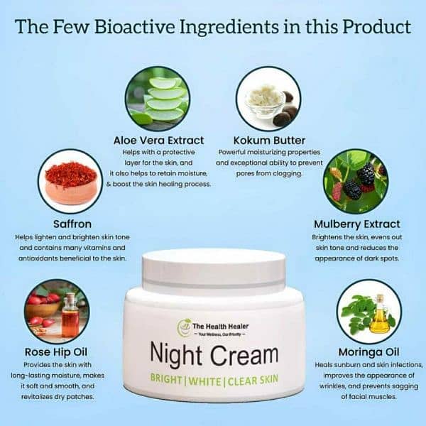 Face and Body brightening cream|Night Cream|Acne Removal Cream 1