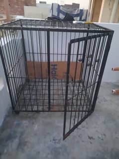 Dog cage heavy weight