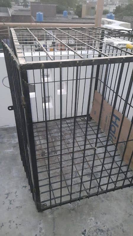 Dog cage heavy weight 1