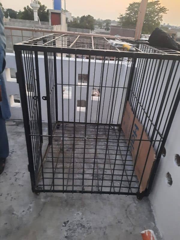 Dog cage heavy weight 2