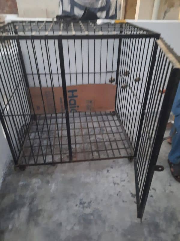 Dog cage heavy weight 4