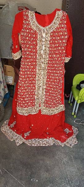 stylish bridal dress shrara suit medium size hy 1