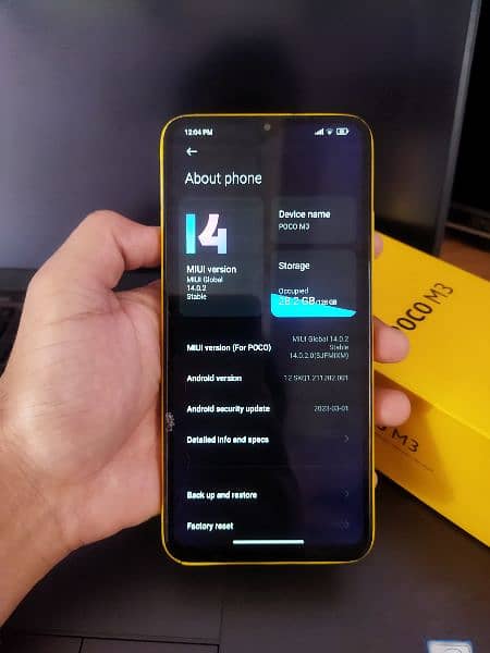 poco m3 6/128gb with box 3