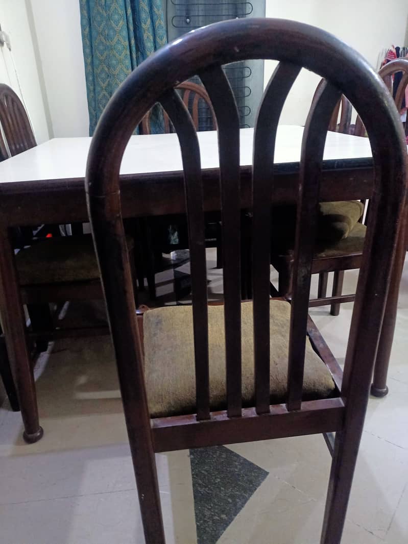 Dinning table with chairs 2