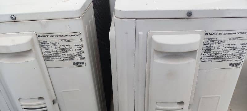 1 Ton Gree 100% Condition 2 units 1