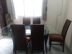 Dining Table with 6 chairs