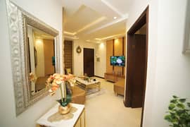 Crystal Suite Facing Eiffel Tower With Guranteed Rental Income 80k For Sale In Quaid Block Sector F Bahria Town Lahore