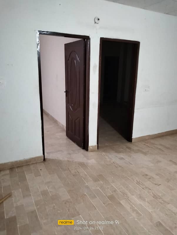 two bed loung portion for rent in johar 1