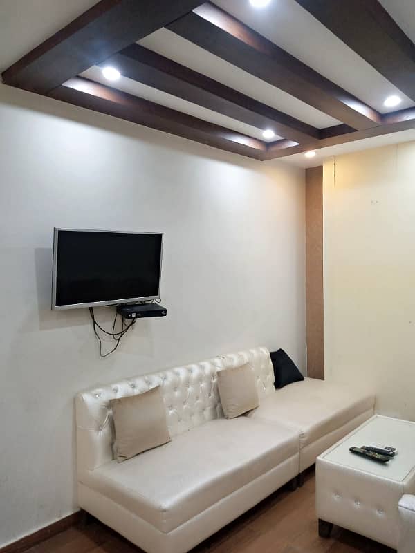 1 Bed Fully Furnished Flat For Rent in Sector DBahria Town Lahore 3